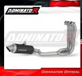 kompletny układ wydechowy z tłumikiem DOMINATOR Full System GPF CZARNY pasujący do motocykla Triumph Trident 660 2021 - 2024 2