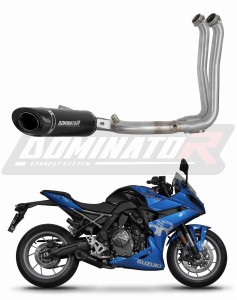 Suzuki GSX-8R / 8S 2023 - 2025 Sistema de escape Colector Silenciador HP8 NEGRO + dB killer