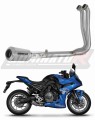 sistema de escape completo con silenciador DOMINATOR Full System GPS compatible con la motocicleta Suzuki GSX8R / 8S 2023  2025