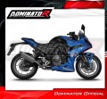 sistema de escape completo con silenciador DOMINATOR Full System titanio HP6 compatible con la motocicleta Suzuki GSX8R / 8S 2023  2025 4