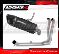 complete exhaust system with muffler DOMINATOR Full System HP6 BLACK fits to Suzuki GSX8R / 8S 2023  2025 2