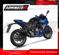 sistema de escape completo con silenciador DOMINATOR Full System HP6 negro compatible con la motocicleta Suzuki GSX8R / 8S 2023  2025 3