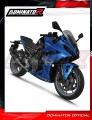 complete exhaust system with muffler DOMINATOR Full System HP6 BLACK fits to Suzuki GSX8R / 8S 2023  2025 5