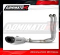 sistema de escape completo con silenciador DOMINATOR Full System titanio HP8 compatible con la motocicleta Suzuki GSX8R / 8S 2023  2025 2