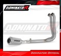 sistema de escape completo con silenciador DOMINATOR Full System GPS compatible con la motocicleta Suzuki GSX8R / 8S 2023  2025 2