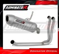 sistema de escape completo con silenciador DOMINATOR Full System S6 compatible con la motocicleta Suzuki GSX8S / 8R 2022  2024 2