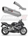 escape silenciador DOMINATOR S6 compatible con la motocicleta Honda CBR 600 F4i 2001  2006