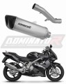 escape silenciador DOMINATOR titanio HP6 compatible con la motocicleta Honda CBR 600 F4i 2001  2006