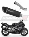 escape silenciador DOMINATOR HP6 negro compatible con la motocicleta Honda CBR 600 F4i 2001  2006