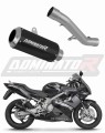escape silenciador DOMINATOR GP negro compatible con la motocicleta Honda CBR 600 F4i 2001  2006