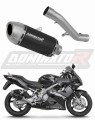 escape silenciador DOMINATOR S6 Shorty negro compatible con la motocicleta Honda CBR 600 F4i 2001  2006