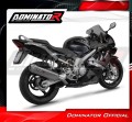 escape silenciador DOMINATOR S6 compatible con la motocicleta Honda CBR 600 F4i 2001  2006 3