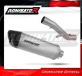 escape silenciador DOMINATOR titanio HP6 compatible con la motocicleta Honda CBR 600 F4i 2001  2006 2