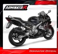 exhaust muffler DOMINATOR HP6 BLACK fits to Honda CBR 600 F4i 2001  2006 3