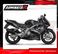 escape silenciador DOMINATOR HP6 negro compatible con la motocicleta Honda CBR 600 F4i 2001  2006 4