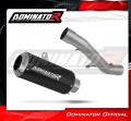 escape silenciador DOMINATOR GP negro compatible con la motocicleta Honda CBR 600 F4i 2001  2006 2