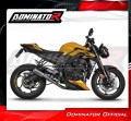 sistema de escape completo con silenciador DOMINATOR Full System GPS compatible con la motocicleta Triumph Street Triple 765 RS 2024  2025 2
