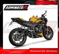 complete exhaust system with muffler DOMINATOR Full System HP8 BLACK fits to Triumph Street Triple 765 RS 2024  2025