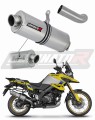 escape silenciador DOMINATOR homologado oval compatible con la motocicleta Suzuki VStrom 1050 DE 2023  2025