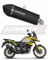 escape silenciador DOMINATOR HP7 negro compatible con la motocicleta Suzuki VStrom 1050 DE 2023  2025