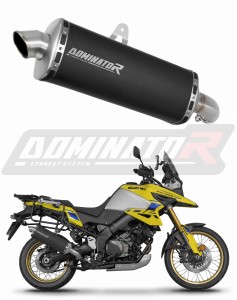 Suzuki V-Strom 1050 DE 2023 - 2025 Silenciador Escape P7 NEGRO + dB killer