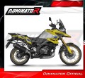 escape silenciador DOMINATOR HP7 negro compatible con la motocicleta Suzuki VStrom 1050 DE 2023  2025 4