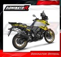 Suzuki V-Strom 1050 DE 2023 2025 Motorcycle Muffler Auspuff Sportauspuff Silencer Echappement Silencieux Scarico Scarichi Escape Wydech Tłumik P7 Black Noir Negro Nero Dominator Exhaust System 1