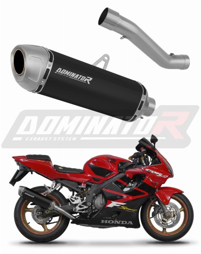 wydech tłumik DOMINATOR S6 CZARNY pasujący do motocykla Honda CBR 600 F4i Sport 2001 - 2006
