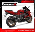exhaust muffler DOMINATOR S6 BLACK fits to Honda CBR 600 F4i Sport 2001  2006 3