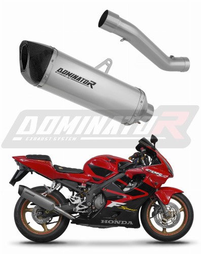 escape silenciador DOMINATOR titanio HP6 compatible con la motocicleta Honda CBR 600 F4i Sport 2001  2006