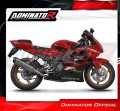 escape silenciador DOMINATOR titanio HP6 compatible con la motocicleta Honda CBR 600 F4i Sport 2001  2006 4
