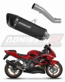 escape silenciador DOMINATOR HP6 negro compatible con la motocicleta Honda CBR 600 F4i Sport 2001  2006
