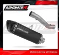 escape silenciador DOMINATOR HP6 negro compatible con la motocicleta Honda CBR 600 F4i Sport 2001  2006 2