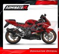 escape silenciador DOMINATOR HP6 negro compatible con la motocicleta Honda CBR 600 F4i Sport 2001  2006 4