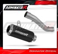 escape silenciador DOMINATOR GP negro compatible con la motocicleta Honda CBR 600 F4i Sport 2001  2006 2