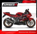 escape silenciador DOMINATOR S6 Shorty compatible con la motocicleta Honda CBR 600 F4i Sport 2001  2006 4