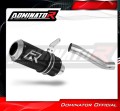 escape silenciador DOMINATOR GP negro compatible con la motocicleta Ducati MONSTER 821 2018  2021 3