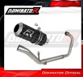 complete exhaust system with muffler DOMINATOR Full System GP BLACK fits the motorcycle Honda CBR 150 R 2011   2016