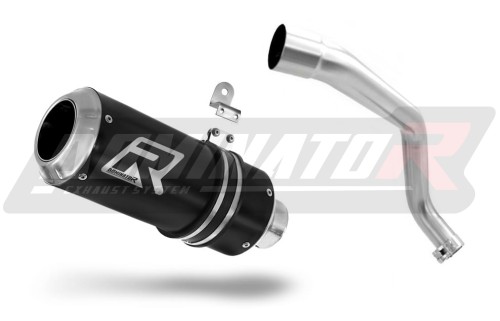 escape silenciador DOMINATOR GP negro compatible con la motocicleta Honda CB 600F HORNET 1998  2002