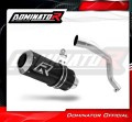 escape silenciador DOMINATOR GP negro compatible con la motocicleta Honda CB 600F HORNET 1998  2002 2