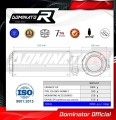escape silenciador DOMINATOR GP negro compatible con la motocicleta Honda CB 600F HORNET 1998  2002 3