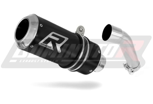 escape silenciador DOMINATOR GP negro compatible con la motocicleta Suzuki GSR 750 2011  2016