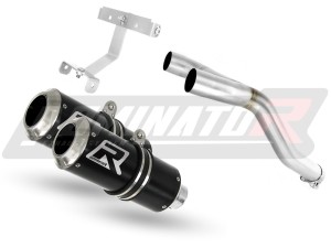 Yamaha FZ6 FAZER 600 S2 2006 - 2010 Silenciador Escape GP NEGRO + dB killer