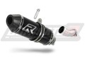 escape silenciador DOMINATOR HP3 negro compatible con la motocicleta Aprilia RSV 4 RF Low Level 2015  2016 2