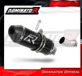 escape silenciador DOMINATOR HP3 negro compatible con la motocicleta Aprilia RSV 4 RR Low Level 2015  2016