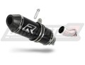 escape silenciador DOMINATOR HP3 negro compatible con la motocicleta Aprilia RSV 4 RR Low Level 2015  2016 2