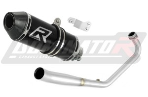 Honda CB 125 R 2018 - 2020  Sistema de escape Colector Silenciador HP3 NEGRO + dB killer