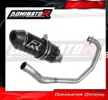 complete exhaust system with muffler DOMINATOR Full System HP3 BLACK fits to Honda CBF 125 2009  2014 2
