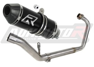 Honda CBR 150 R 2011 - 2018  Sistema de escape Colector Silenciador HP3 NEGRO + dB killer