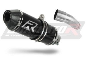 Kawasaki  NINJA 125 Z125 2019 - 2023 Silenciador Escape HP3 NEGRO + dB killer